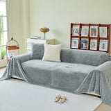 Faux Fur Smooth Plush Comfy Couch Covers, Soft Thicked Durable Blankets and Throws for Sofas