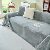 Faux Fur Smooth Plush Comfy Couch Covers, Soft Thicked Durable Blankets and Throws for Sofas