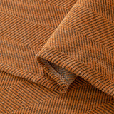 Couch Cover Sectional L Shape Chenille Herringbone Couch Throw Cover with Tassel Pom-Poms for Pets