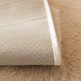 Faux Mink Velvet Luxury Fluffy Sofa Cushion, Winter Warm Thick Plush Non-slip Sofa Covers