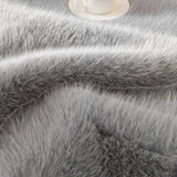 Faux Mink Velvet Luxury Fluffy Sofa Cushion, Winter Warm Thick Plush Non-slip Sofa Covers