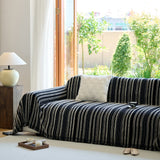 Vintage-Inspired Striped Blankets for Couch Covers Luxury Couch Throw Cover with Timeless Elegance