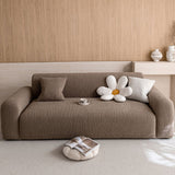 Stretch Textured Vertical Stripe Couch Slipcover, Soft Jacquard Elastic Sofa Cover