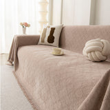 Soft Textured Couch Cover Slipcover Blanket, Modern Couch Covers for Dogs Washable