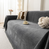 Soft Textured Couch Cover Slipcover Blanket, Modern Couch Covers for Dogs Washable