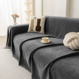 Soft Textured Couch Cover Slipcover Blanket, Modern Couch Covers for Dogs Washable