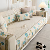 Sofa Cover for Couch, Non-Slip Sectional Couch Cover with Woven Tree Pattern
