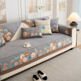 Sofa Cover for Couch, Non-Slip Sectional Couch Cover with Woven Tree Pattern