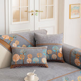 Sofa Cover for Couch, Non-Slip Sectional Couch Cover with Woven Tree Pattern