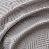 Cooling Scratch Proof Large Sofa Throw Cover, Geometric Texture Couch Protector