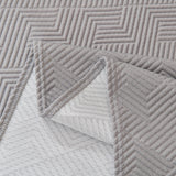 Cooling Scratch Proof Large Sofa Throw Cover, Geometric Texture Couch Protector