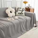 Teddy Throw Blanket and Stylish Slipcover for Couch, Waterproof Sofa Cover for Pets