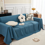 Teddy Throw Blanket and Stylish Slipcover for Couch, Waterproof Sofa Cover for Pets