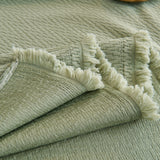 Waterproof Scratch Proof Herringbone Large Throw Blanket for Couch, Chenille Couch Cushion Covers for Pets