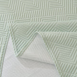 Cooling Scratch Proof Large Sofa Throw Cover, Geometric Texture Couch Protector