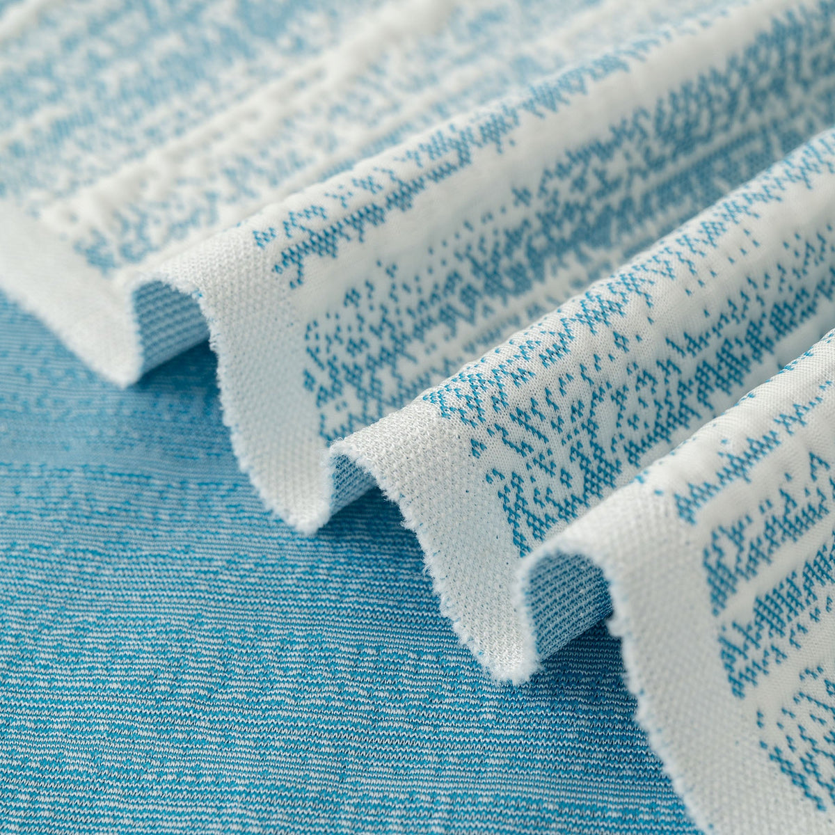Summer Cooling Ice Silk Sofa Cover, Textured Stripe Soft Breathable Couch Throw Cover