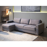 Cooper Sectional Grey - Ornate Home