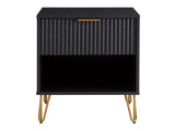 DUMBO 1.0 Nightstand in Black - Ornate Home