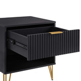 DUMBO 1.0 Nightstand in Black - Ornate Home