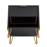 DUMBO 1.0 Nightstand in Black - Ornate Home