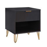 DUMBO 1.0 Nightstand in Black (set of 2) - Ornate Home