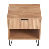DUMBO 1.0 Nightstand in Golden Brown (set of 2) - Ornate Home