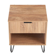 DUMBO 1.0 Nightstand in Golden Brown (set of 2) - Ornate Home