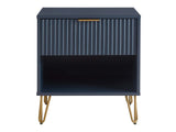 DUMBO 1.0 Nightstand in Midnight Blue - Ornate Home