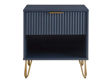 DUMBO 1.0 Nightstand in Midnight Blue - Ornate Home