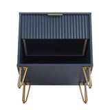 DUMBO 1.0 Nightstand in Midnight Blue - Ornate Home