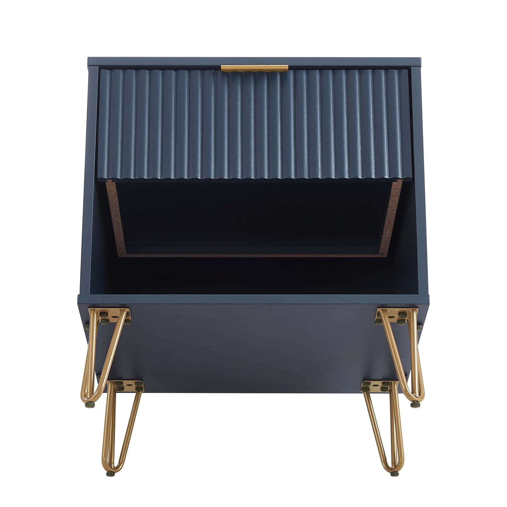 DUMBO 1.0 Nightstand in Midnight Blue - Ornate Home