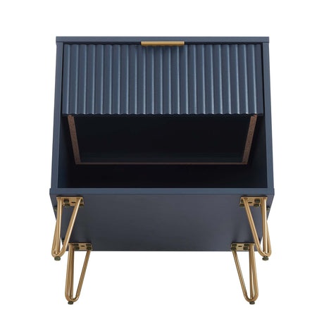DUMBO 1.0 Nightstand in Midnight Blue - Ornate Home