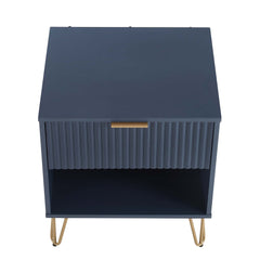 DUMBO 1.0 Nightstand in Midnight Blue (set of 2) - Ornate Home