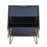 DUMBO 1.0 Nightstand in Midnight Blue (set of 2) - Ornate Home