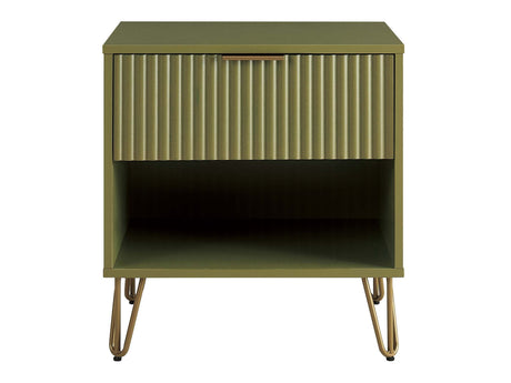 DUMBO 1.0 Nightstand in Olive Green - Ornate Home