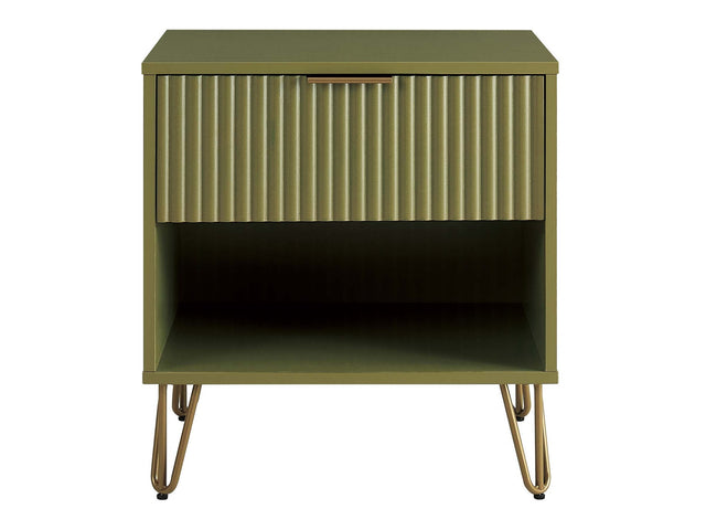 DUMBO 1.0 Nightstand in Olive Green - Ornate Home