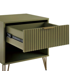 DUMBO 1.0 Nightstand in Olive Green - Ornate Home