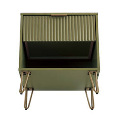 DUMBO 1.0 Nightstand in Olive Green - Ornate Home