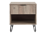 DUMBO 1.0 Nightstand in Rustic Grey - Ornate Home