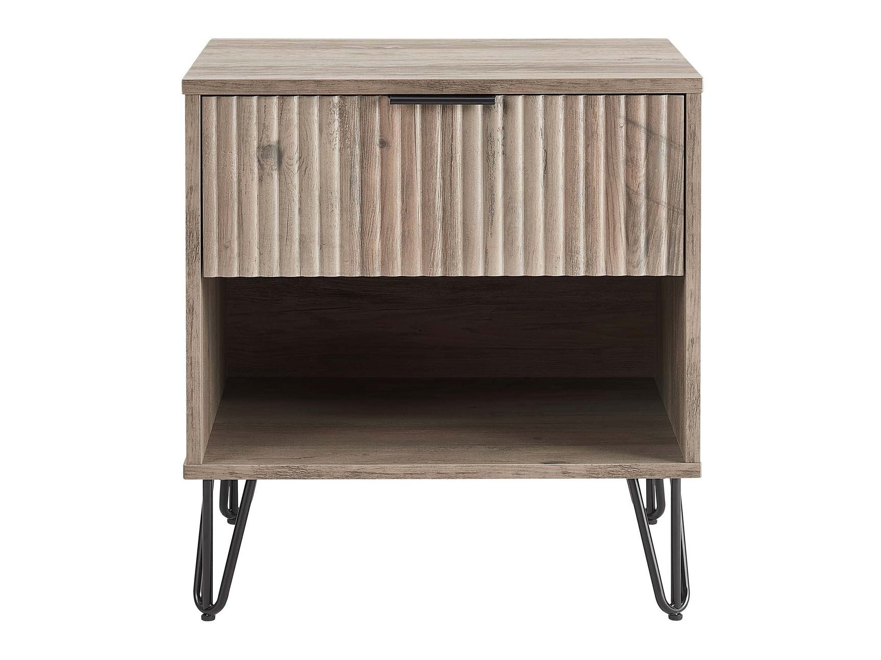 DUMBO 1.0 Nightstand in Rustic Grey - Ornate Home