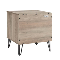 DUMBO 1.0 Nightstand in Rustic Grey - Ornate Home