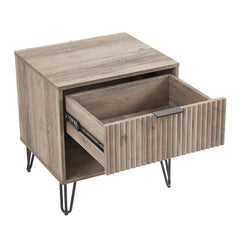 DUMBO 1.0 Nightstand in Rustic Grey (set of 2) - Ornate Home