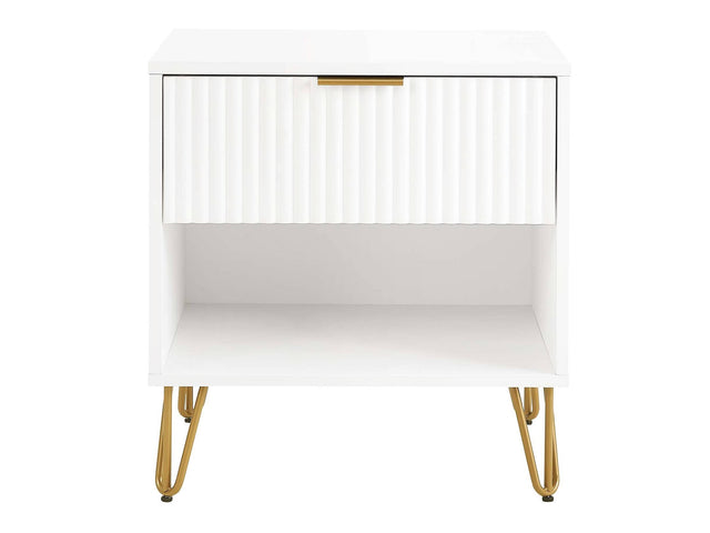 DUMBO 1.0 Nightstand in White - Ornate Home