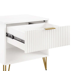 DUMBO 1.0 Nightstand in White - Ornate Home