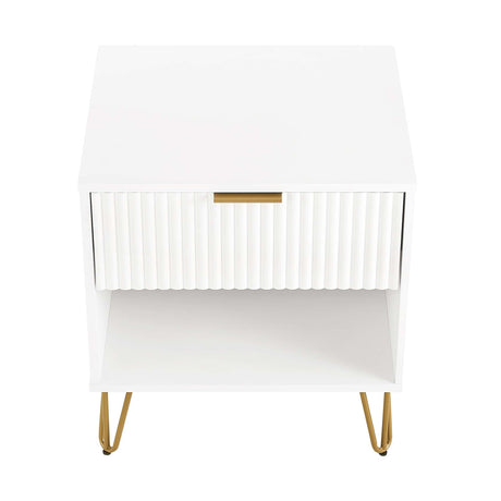 DUMBO 1.0 Nightstand in White - Ornate Home