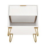 DUMBO 1.0 Nightstand in White - Ornate Home