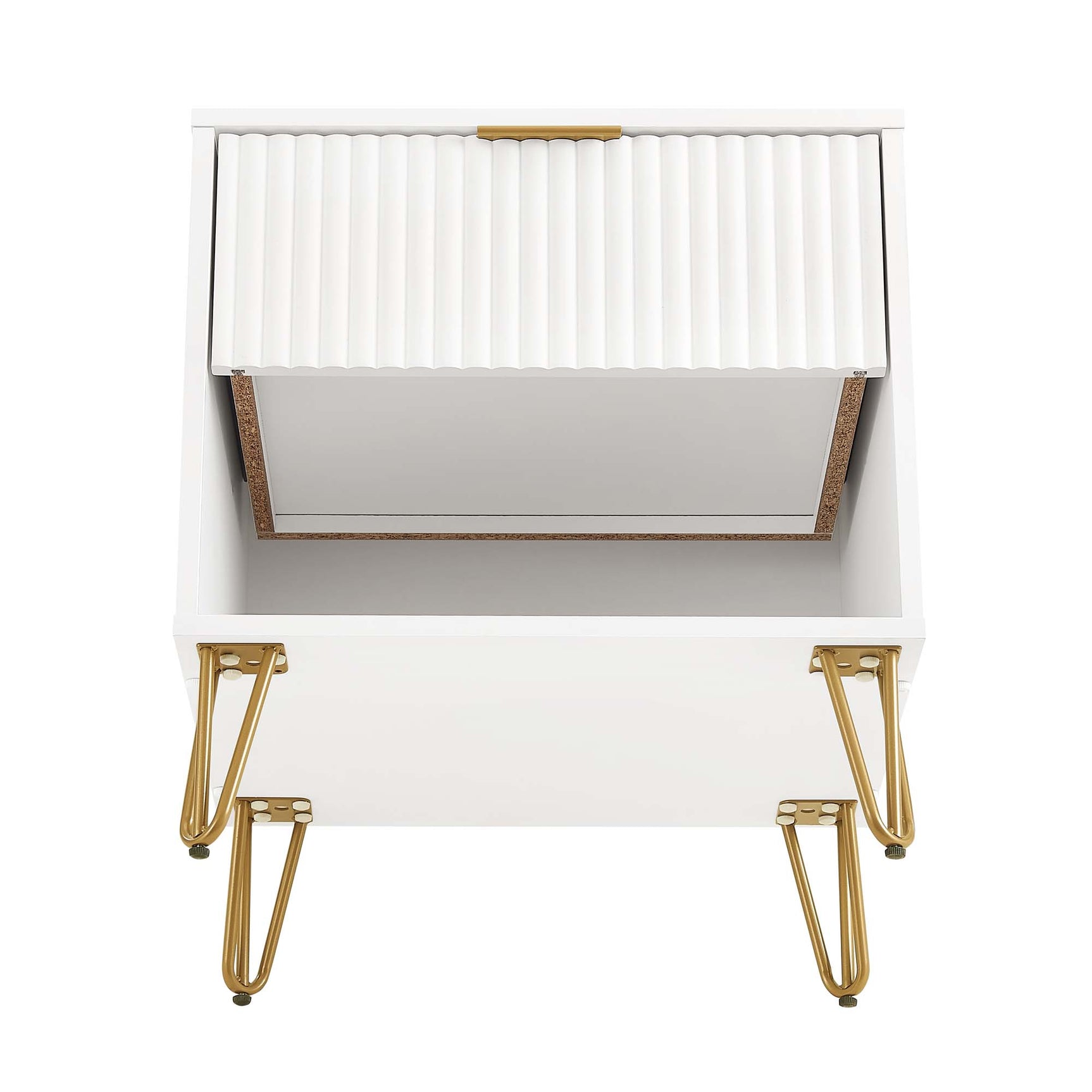 DUMBO 1.0 Nightstand in White - Ornate Home