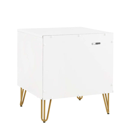 DUMBO 1.0 Nightstand in White (set of 2) - Ornate Home