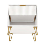 DUMBO 1.0 Nightstand in White (set of 2) - Ornate Home
