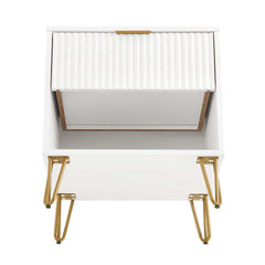 DUMBO 1.0 Nightstand in White (set of 2) - Ornate Home